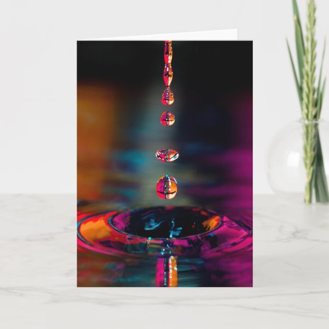 Tarjeta Watrer Drop - Bonito Drop (Anverso)