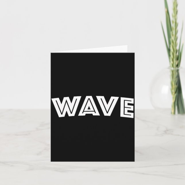 Tarjeta Wave  (Anverso)
