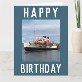 Tarjeta Waverley Paddle Steamer en Rothesay, Escocia