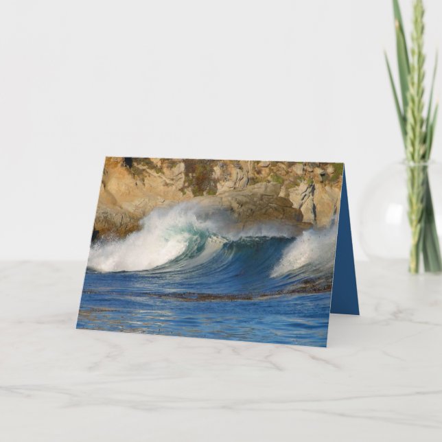 Tarjeta waves_near_big_sur (Anverso)