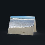 Tarjeta Waves of happiness - reach for the stars<br><div class="desc">May you find waves of happiness as you reach for the stars.</div>