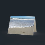 Tarjeta Waves of happiness - reach for the stars<br><div class="desc">May you find waves of happiness as you reach for the stars.</div>