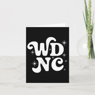 Tarjeta Wdnc No Nos Importa El Regalo De Club Mujeres Meno