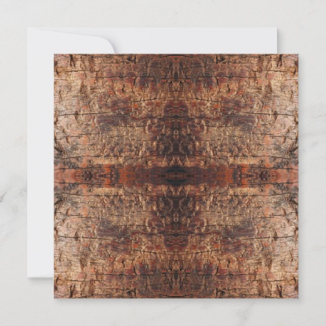 Tarjeta Weathered Aged Wood Photo Closeup Pattern Design (Anverso)