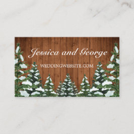 Tarjeta web de Snowley Wood & Forest Country Pine