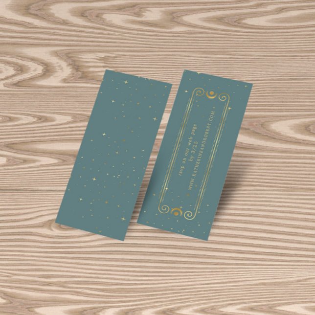 tarjeta web del Boda celestial de oro sage de medi (Subido por el creador)