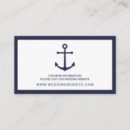 Tarjeta web del Boda de Ancla Azul de la Marina Ná