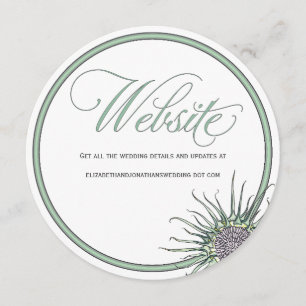 Tarjeta web del Boda de la Ronda de Flores silvest