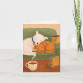 Tarjeta Wedding Anniversary Dog lover card
