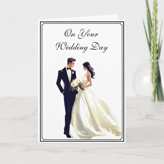 Tarjeta Wedding Card (Anverso)