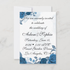 Tarjeta Wedding Invitation
