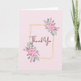 Tarjeta Wedding Thank You Cards