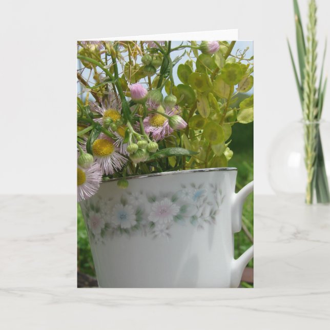 Tarjeta Weed Bouquet (Anverso)