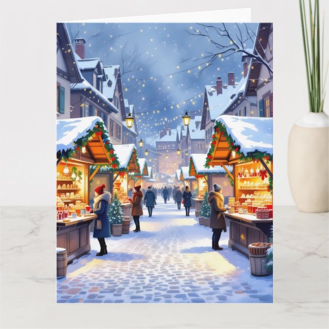 Tarjeta „Weihnachtliche Harmonie“ (Anverso)