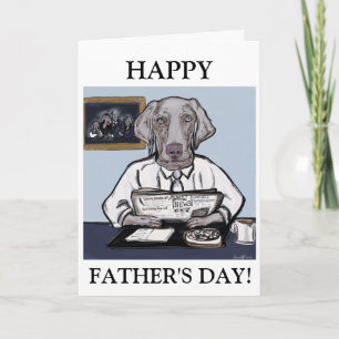 TARJETA WEIMARANER