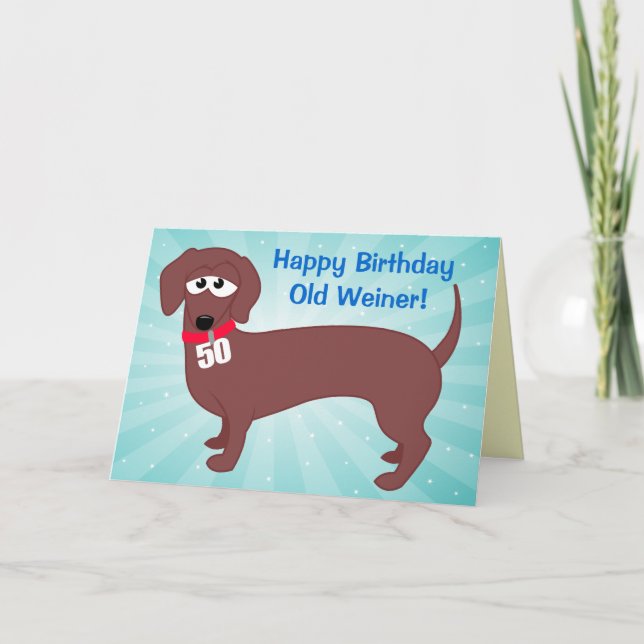 Tarjeta Weiner de 50 años (Anverso)