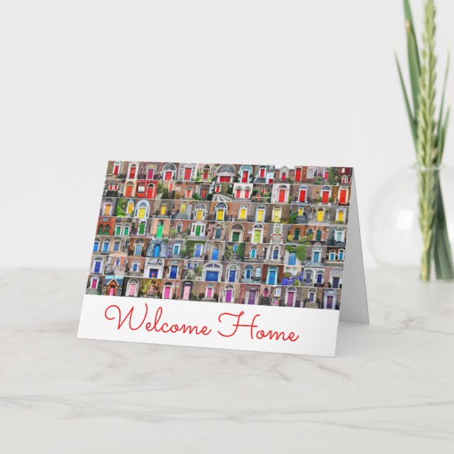 Tarjeta "Welcome Home" (Anverso)