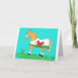 Tarjeta Welsh Cob Welsh Pony