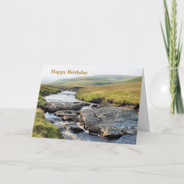 TARJETA WELSH LANDSCAPE (Anverso)