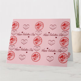 Tarjeta Wenskaart Happy Valentines day