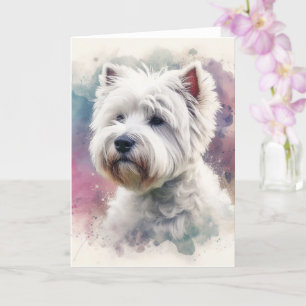 Tarjeta West Highland Terrier