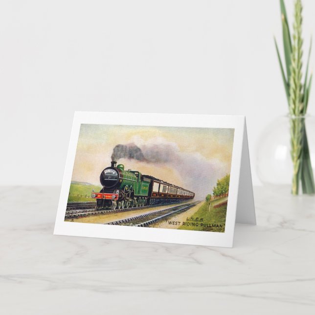 Tarjeta West Riding Pullman (Anverso)