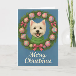 Tarjeta Westie elegante