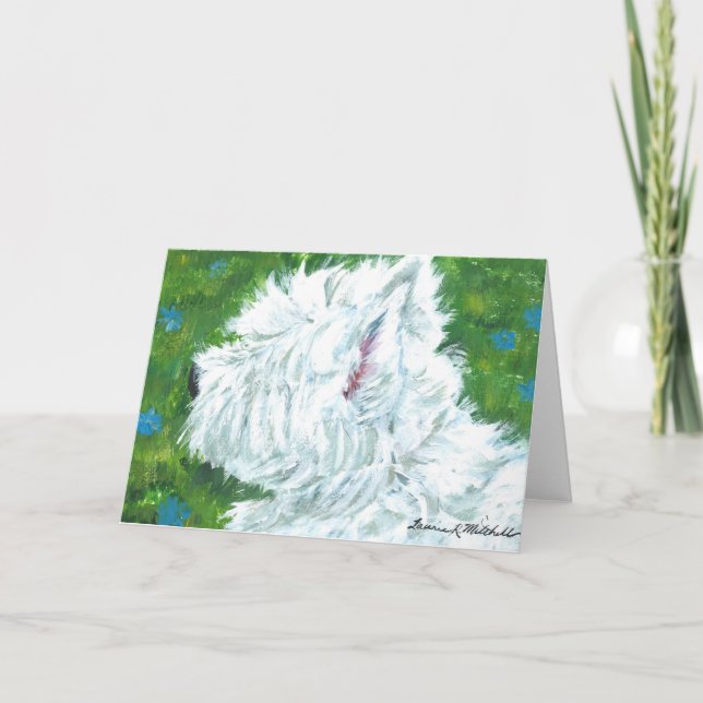 Tarjeta WESTIE Notecard (Anverso)