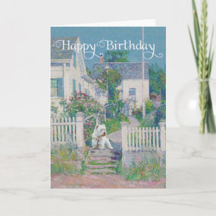 Tarjeta Westie on Guard