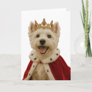 Tarjeta Westie Queen