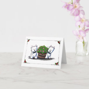 Tarjeta Westies boda