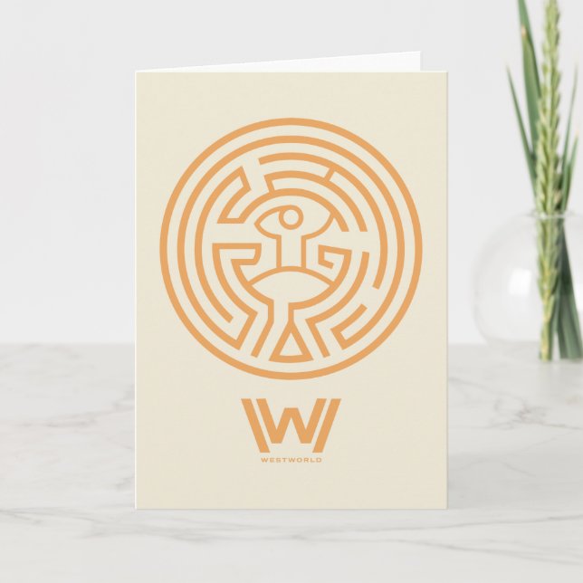 Tarjeta Westworld | Símbolo de Maze (Anverso)