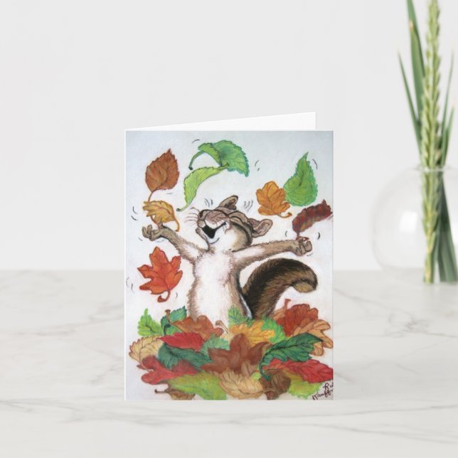 TARJETA ¡WHEEEE ....... QUÉ DIVERSIÓN!!  NOTECARD (Anverso)