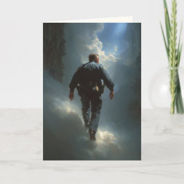 Tarjeta "Where Duty Rests" Sympathy