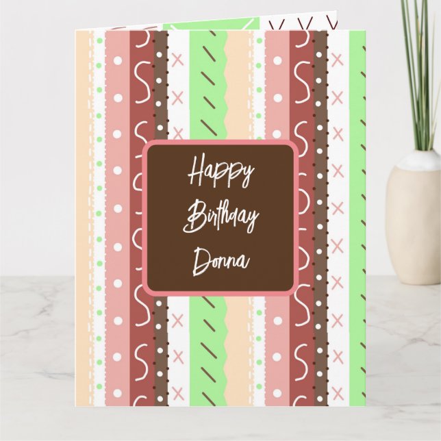 Tarjeta Whimsical en Boho (Anverso)