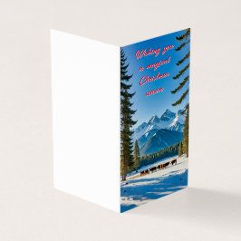 Tarjeta Whimsical Winter Wonderland