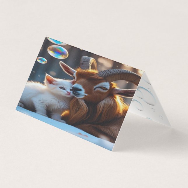 Tarjeta Whiskers y Hooves (Anverso)