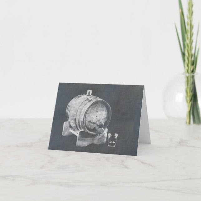 Tarjeta Whisky Barrel (Anverso)