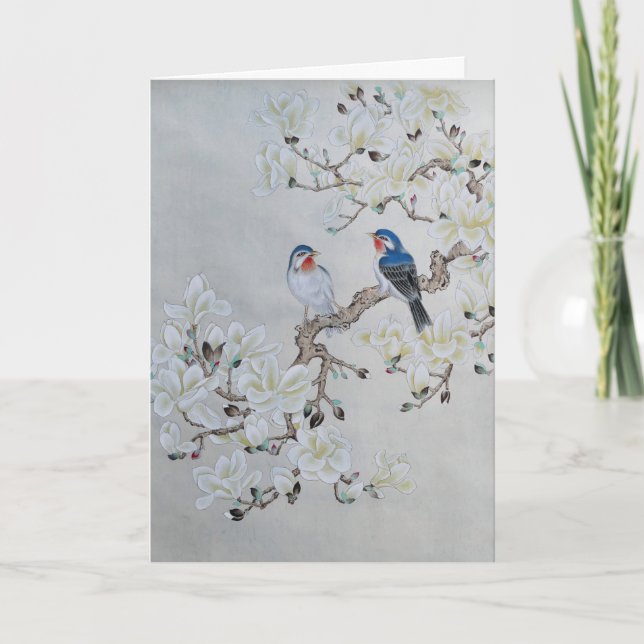 Tarjeta White Magnolia (Anverso)