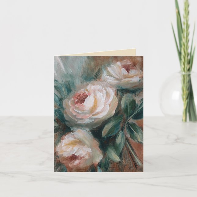 Tarjeta White Roses [3 sizes avail] (Anverso)