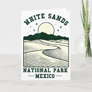 Tarjeta White Sands National Park Souvenir New Mexico Men