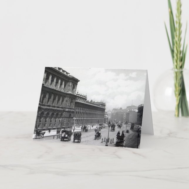Tarjeta Whitehall, Londres (Anverso)