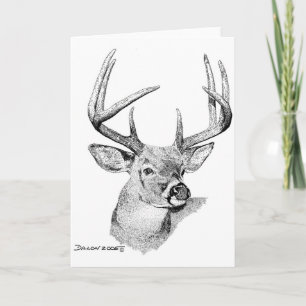 Tarjeta Whitetail Deer