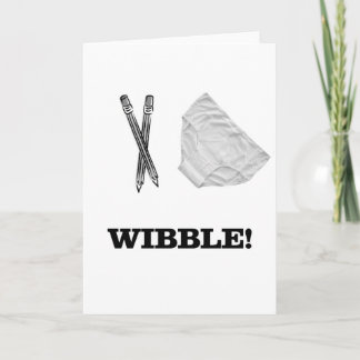 Tarjeta Wibble