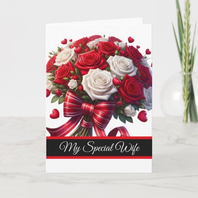 Tarjeta Wife Birthday Card (Anverso)