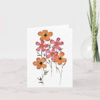 Tarjeta Wild Nosegay Greeting Card