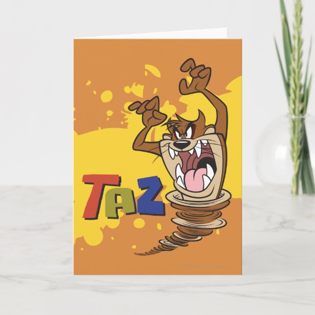 Tarjeta Wild TAZ™ (Anverso)