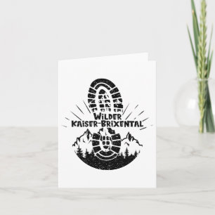 Tarjeta Wilder Kaiser-brixental Tyrol Austria Vacaciones H