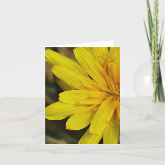 Tarjeta Wildflower amarillo Notecard (2010)