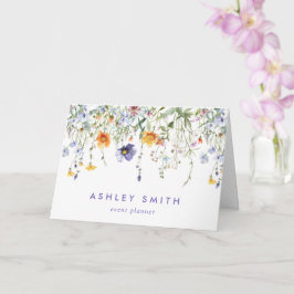 Tarjeta Wildflower Client Gracias